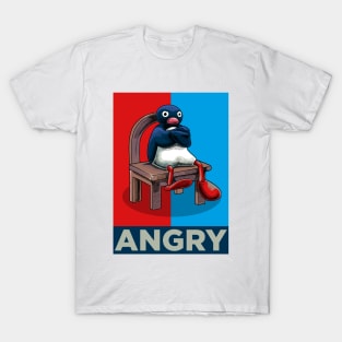 Angry Pinguin Meme T-Shirt